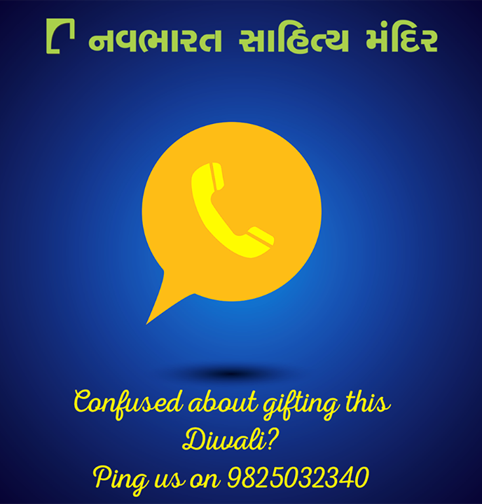 Spread the #JoyOfReading this #Diwali! Ping us on 9825032340 for queries.

#NavbharatSahityaMandir #GiftingKnowledge #Ahmedabad #DiwaliIshere #FestiveGifting #CorporateGifting
